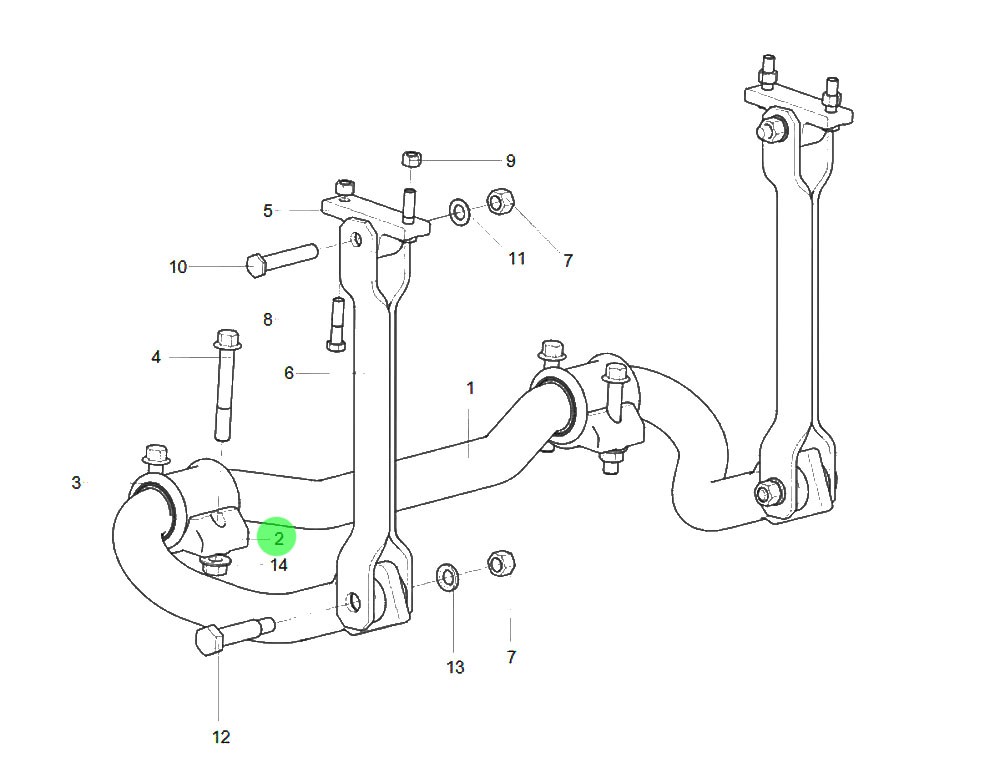 WG9925682122 后稳定杆轴承盖,Rear stabilizer bar bearing cover,济南向前汽车配件有限公司
