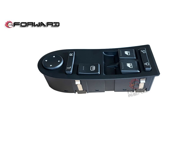 YG9525581113 左门控开关(豪华版),Left door control switch (Deluxe Edition),济南向前汽车配件有限公司