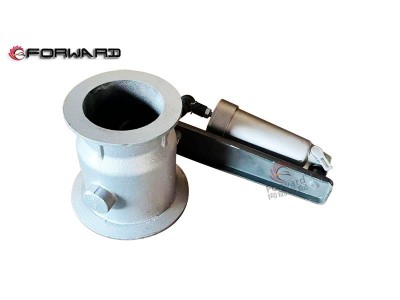 WG9725540191  铸铁排气管,Cast iron exhaust pipe,济南向前汽车配件有限公司