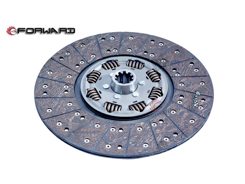 SHACMAN  Transmission clutch system传动离合器系统 DZ1560160014  离合器从动盘
