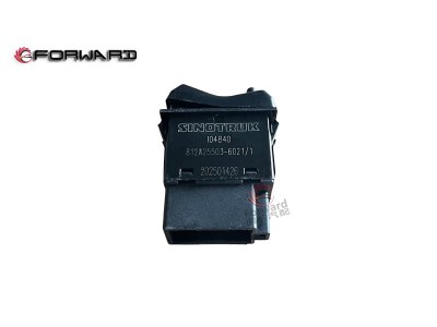812W25503-6021 轴间差速锁开关,Inter-shaft differential lock switch,济南向前汽车配件有限公司