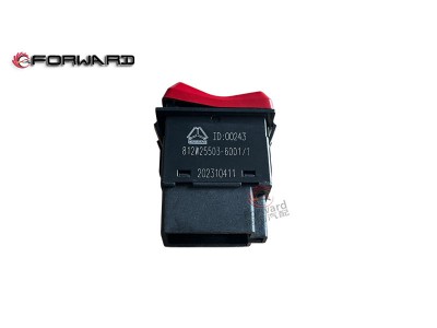 812W25503-6001 危急报警开关,Emergency alarm switch,济南向前汽车配件有限公司
