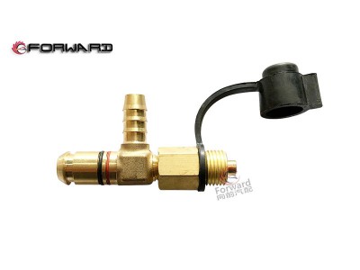 DZ92189366296   L型接头,L-shaped connector - test connector,济南向前汽车配件有限公司