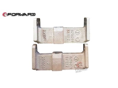 SHACMAN  底盘车架系统 DZ96259511012  托架一