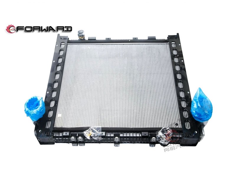 SHACMAN L3000 动力发动机冷却系统 DZ9L149530039 散热器中冷器总成