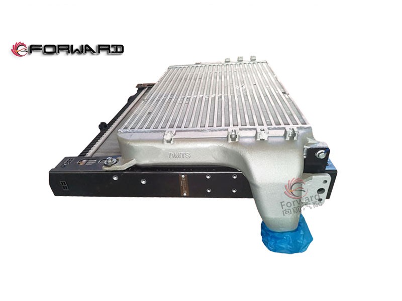 DZ9L149530039 散热器中冷器总成,Cooler assembly in the radiator,济南向前汽车配件有限公司