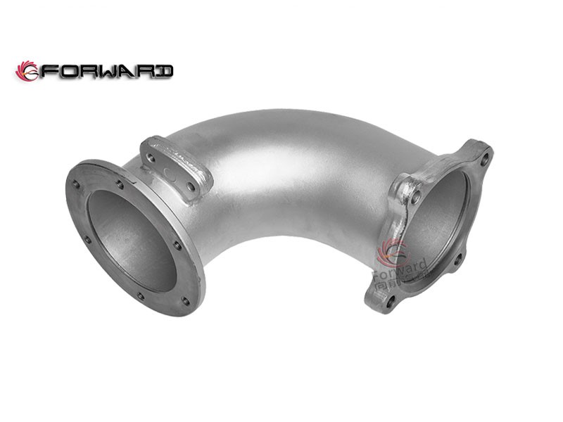 SHACMAN X3000 WEICHAI WP12 动力发动机进排气系统 612640110005  排气管