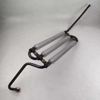 德龙X3000新M3000回油散热钢管总成