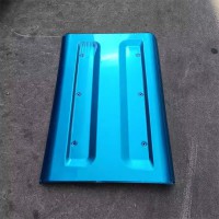 德龙X6000消音器侧隔热板WP13国六隔热板侧隔热罩