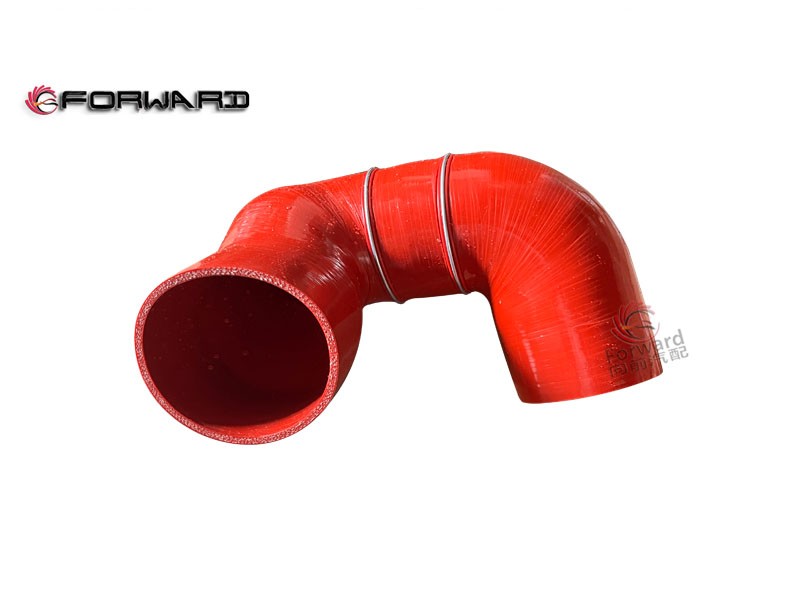QDP005574255 空气滤清器出气管,Air filter outlet pipe,济南向前汽车配件有限公司