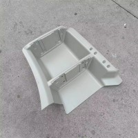 德龙L5000踏板护罩玻璃钢下护罩脚镫子左右上车踏板