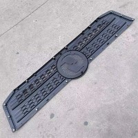 德龙L5000前面板中网前面罩格栅前脸装饰网带亮条