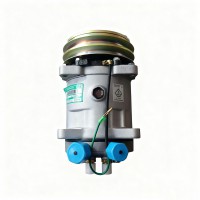 供应重汽斯太尔王自卸车配件 豪沃HOWO空调压缩机总成WG1500139000