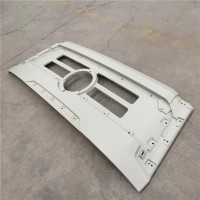 德龙X5000前面板前脸前散热器面罩驾驶室车头前机盖