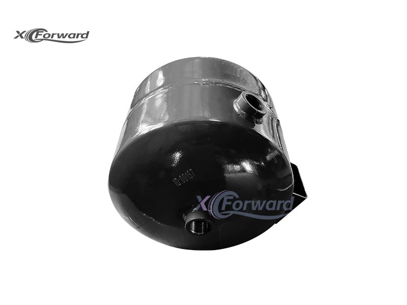AZ9100367002 储气筒5L(带支架),Air storage cylinder 5L(with bracket),济南向前汽车配件有限公司
