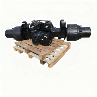 重汽斯太尔豪沃配件 中桥后桥桥总成2500010F129B 桥总成钢板座