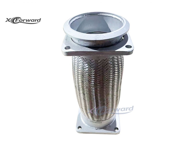 SHACMAN 奥龙 S2000 F2000 F3000 动力排气系统 DZ95259540020 挠性软管/DZ95259540020 挠性软管