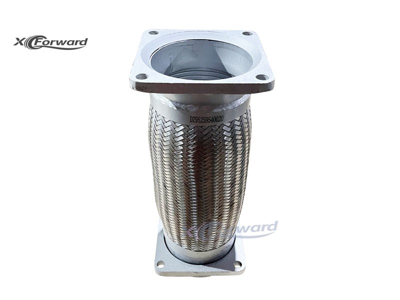 SHACMAN 奥龙 S2000 F2000 F3000 动力排气系统 DZ95259540020 挠性软管/DZ95259540020 挠性软管