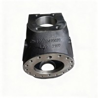 重汽豪沃陕汽德龙 重汽重卡配件 转向节总成 底盘件转向节壳199000410028