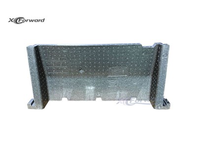 YZ166257000092  工具箱前挡板,Front panel of the toolbox,济南向前汽车配件有限公司