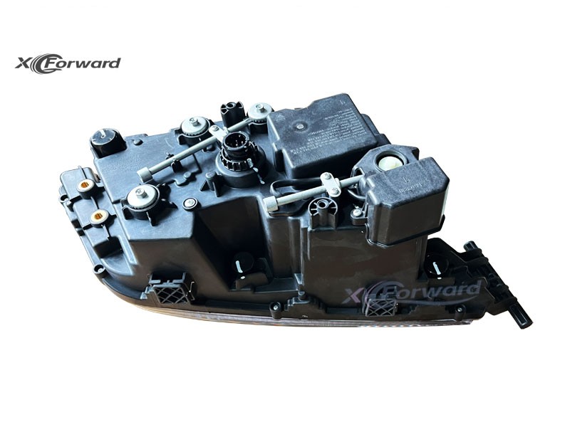AZ962272000010  LED左前照灯总成-非金属保险杠/黑框,LED left headlamp assembly,济南向前汽车配件有限公司