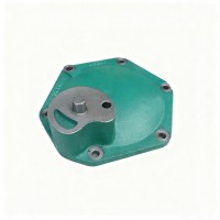 重汽豪沃空压机齿轮盖VG2600010830 重汽潍柴WP10 WP12发动机气泵缸盖