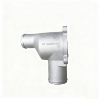 豪沃发动机配件 重汽T10天然气CNG发动机新式节温器壳体VG1500061203