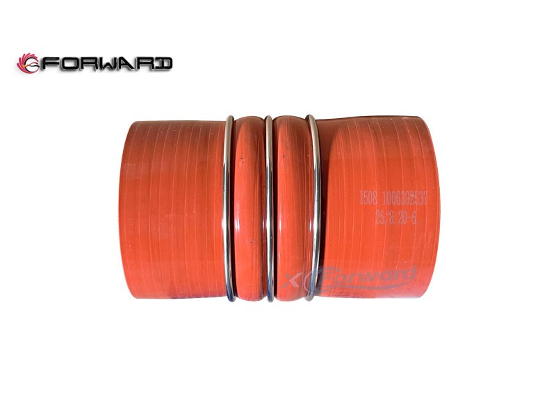 1006392537 气路连接胶管,Gas line connection rubber hose,济南向前汽车配件有限公司