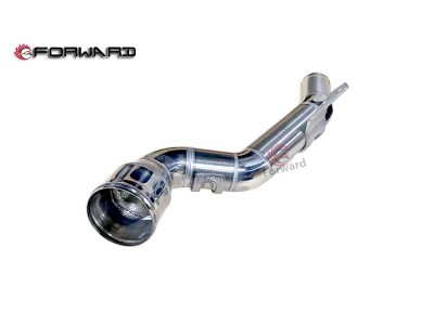 1019104664  压气机出气管总成,Exhaust pipe assembly,济南向前汽车配件有限公司