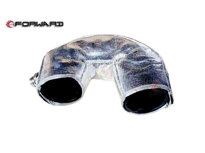 SHACMAN WEICHAI WP15NG 动力发动机进排气系统 1018117161 增压器进气管