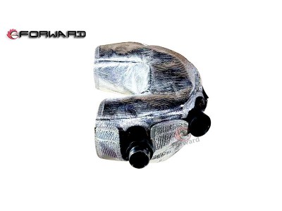 1018117161  压气机进气管总成,Intake pipe assembly,济南向前汽车配件有限公司