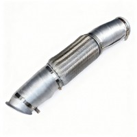 重汽豪沃豪瀚 金屬軟管排氣管帶保溫WG9531540162波紋管排氣蝶閥卡箍墊片