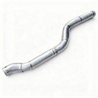 重汽濰柴發(fā)動(dòng)機(jī)配件 金屬軟管排氣管第三節(jié)帶保溫層WG9531541356 波紋管帶卡箍墊片