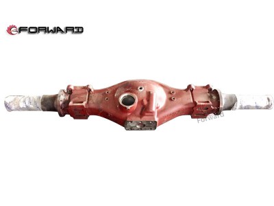 SHACMAN HANDE HDZ300 行走驱动桥系统 HD90149330042  中桥壳总成 Puente medio shell assy