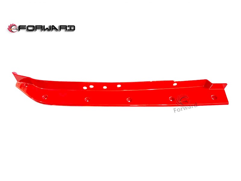 712W416101311  保险杠左装饰板-赤焰红,Left decorative panel - Crimson flame red,济南向前汽车配件有限公司