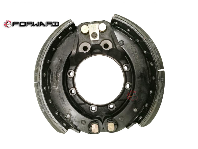 SHACMAN HANDE HD7.5T-HD9.5T 行走前桥制动系统 FDZ95009440004 制动蹄总成/FDZ95009440004 制动器总成