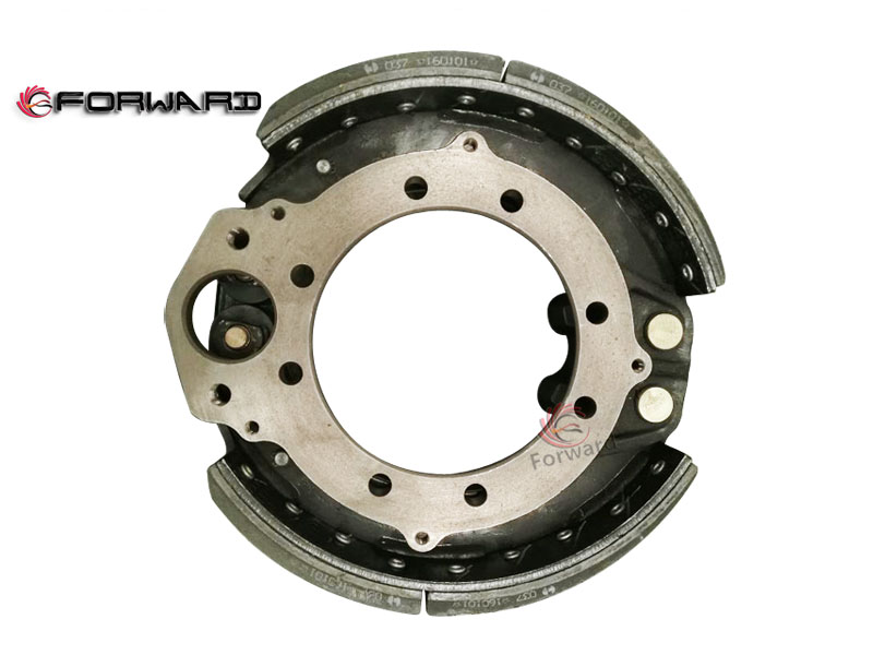 SHACMAN HANDE HD7.5T-HD9.5T 行走前桥制动系统 FDZ95009440004 制动蹄总成/FDZ95009440004 制动器总成