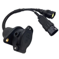 德龍M3000X3000ABS掛車插座帶電纜