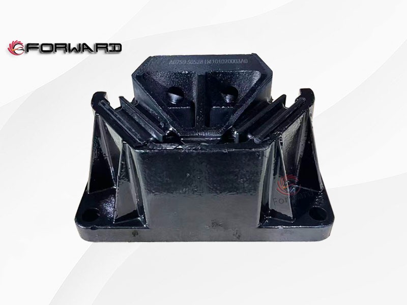 H4101020003A0 后悬置软垫,Rear suspension soft pad,济南向前汽车配件有限公司