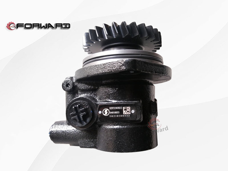 SHACMAN WP12-1.25-s 傳動(dòng)轉(zhuǎn)向系統(tǒng) DZ97319470213 轉(zhuǎn)向油泵總成/DZ97319470213 轉(zhuǎn)向油泵總成