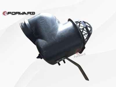 SHACMAN F3000 动力发动机进气系统 DZ93259190009 进气底座总成图2