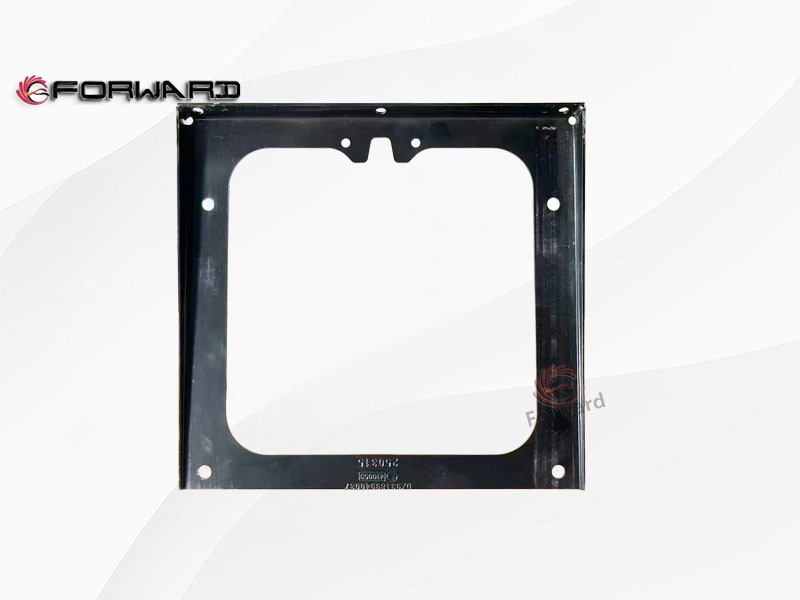 DZ93189940037  牌照安装板,License plate installation plate,济南向前汽车配件有限公司