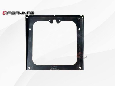 DZ93189940037  牌照安装板,License plate installation plate,济南向前汽车配件有限公司