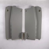 德龍X5000S保險杠裝飾條前護杠側邊條分體式牽引杠邊條