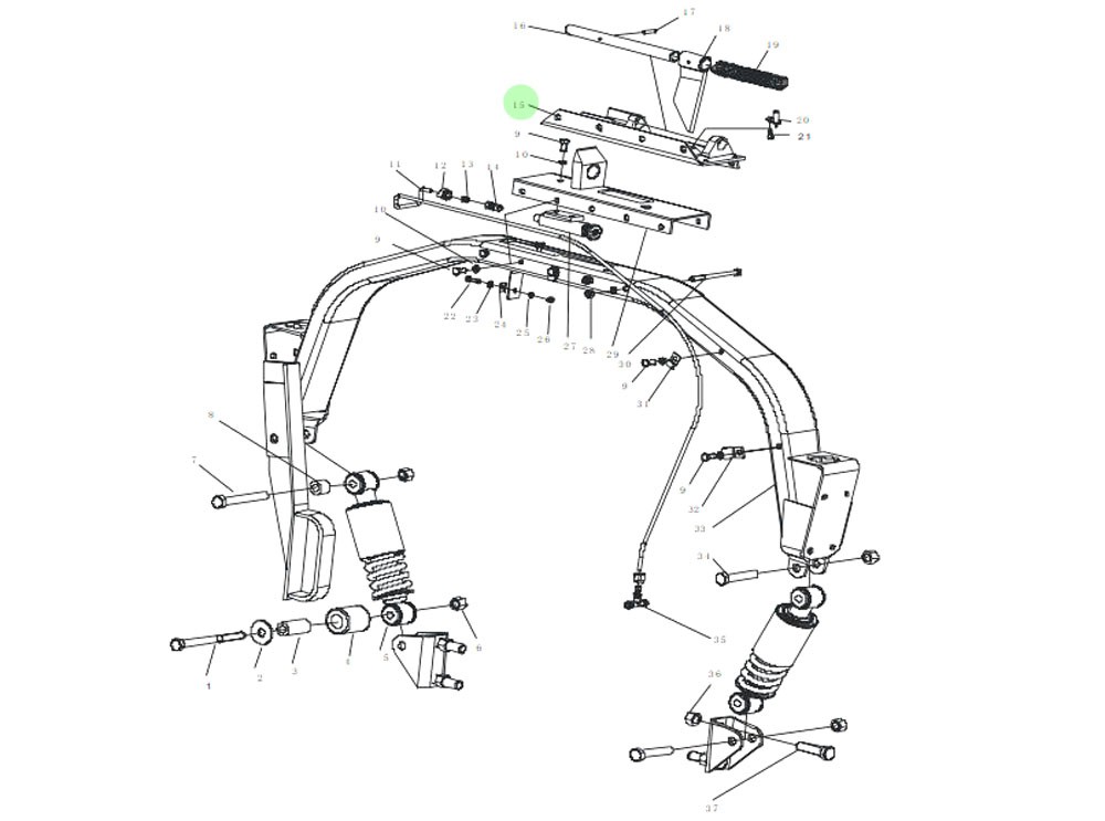 DZ1600440064  锁紧机构总成,Locking mechanism assembly,济南向前汽车配件有限公司