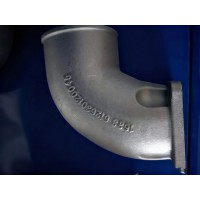 供应潍柴WP10增压器连接弯管铝弯头612630120045 进气接管进气管总成