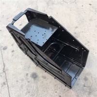 德龍新M3000新款雙層電瓶箱體X5000蓄電池托架總成