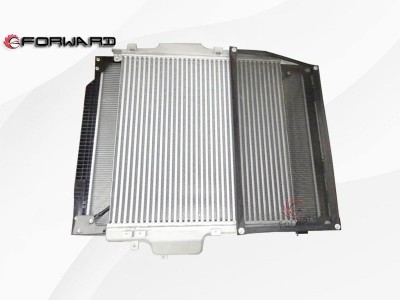 H4130090102A0 冷却模块带护风罩总成,Cooling module,济南向前汽车配件有限公司