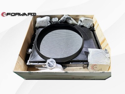 H4130090102A0 冷却模块带护风罩总成,Cooling module,济南向前汽车配件有限公司