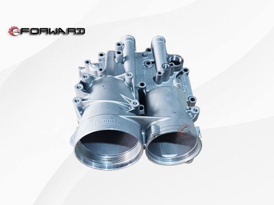 201V05005-3001 机油散热器壳,Oil radiator housing,济南向前汽车配件有限公司